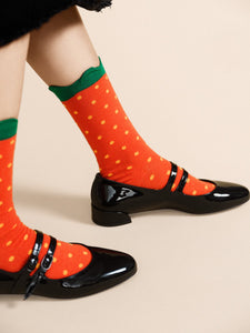 Strawberry Crew Sock