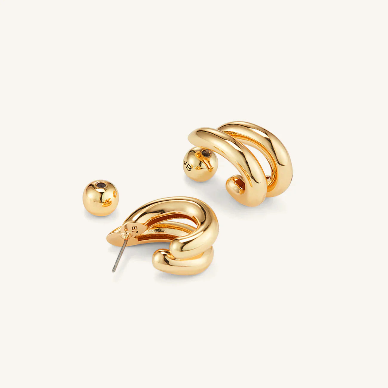 Florence Earrings in Gold