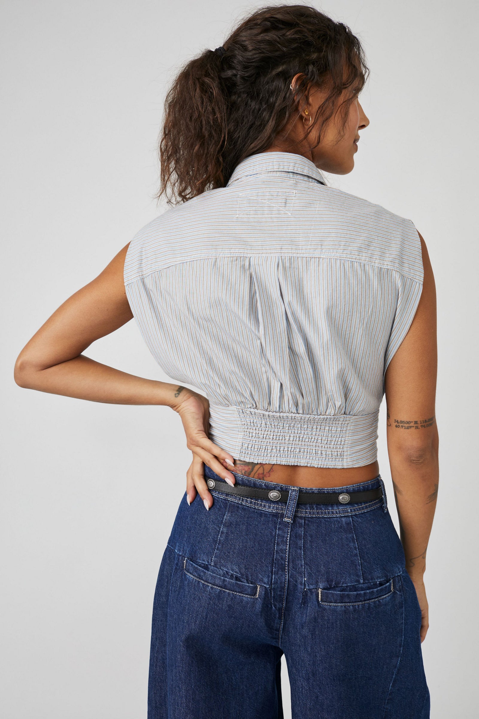 Cassie Stripe Top