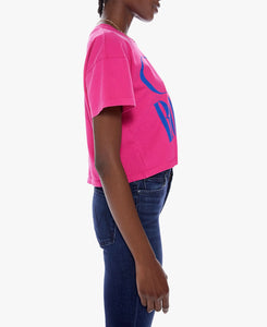 The Grab Back Crop Tee ‘On The Rocks’