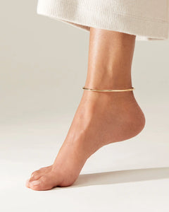 Dane Anklet in Gold