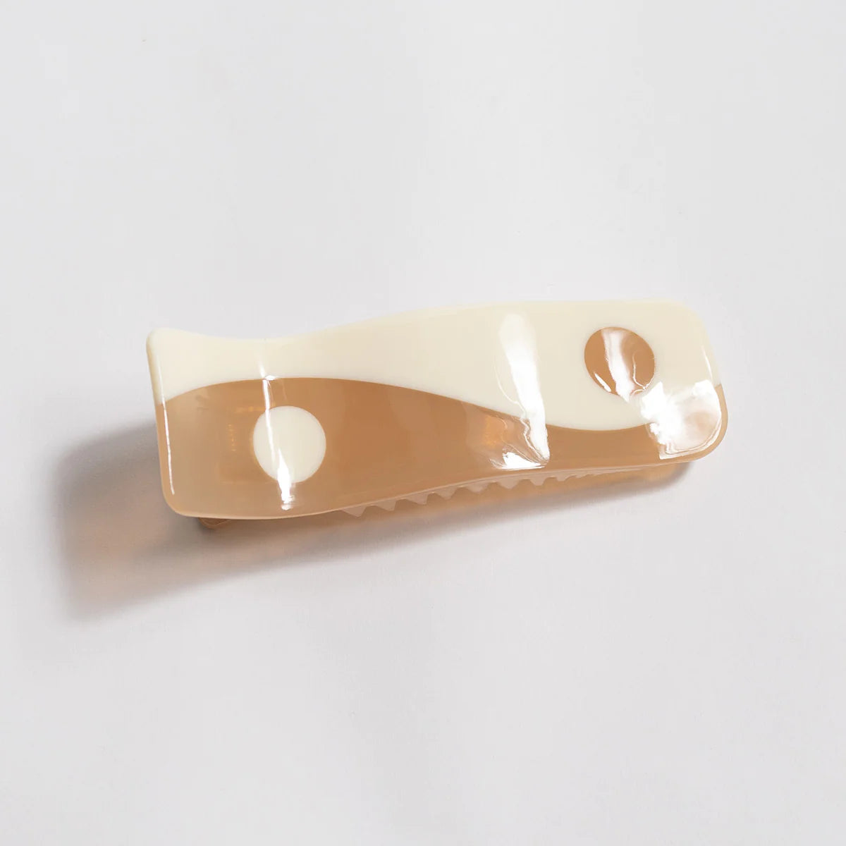 Milk Tea Large Alligator Clip