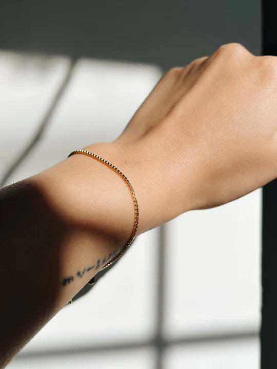 Thin Box Bracelet
