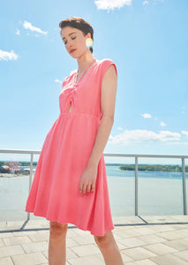 Eden Dress in Bubblegum