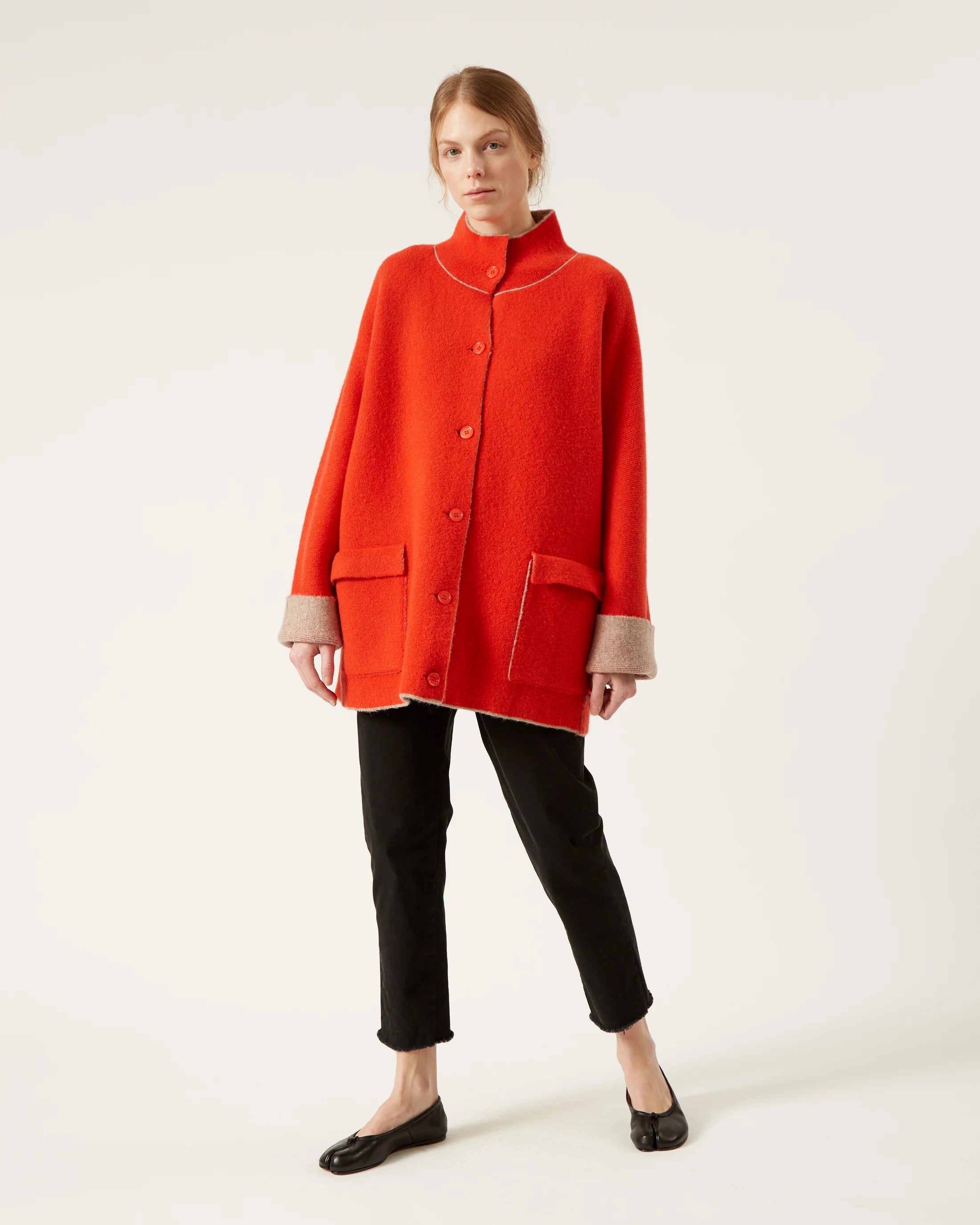 Cole Reversible Wool Coat