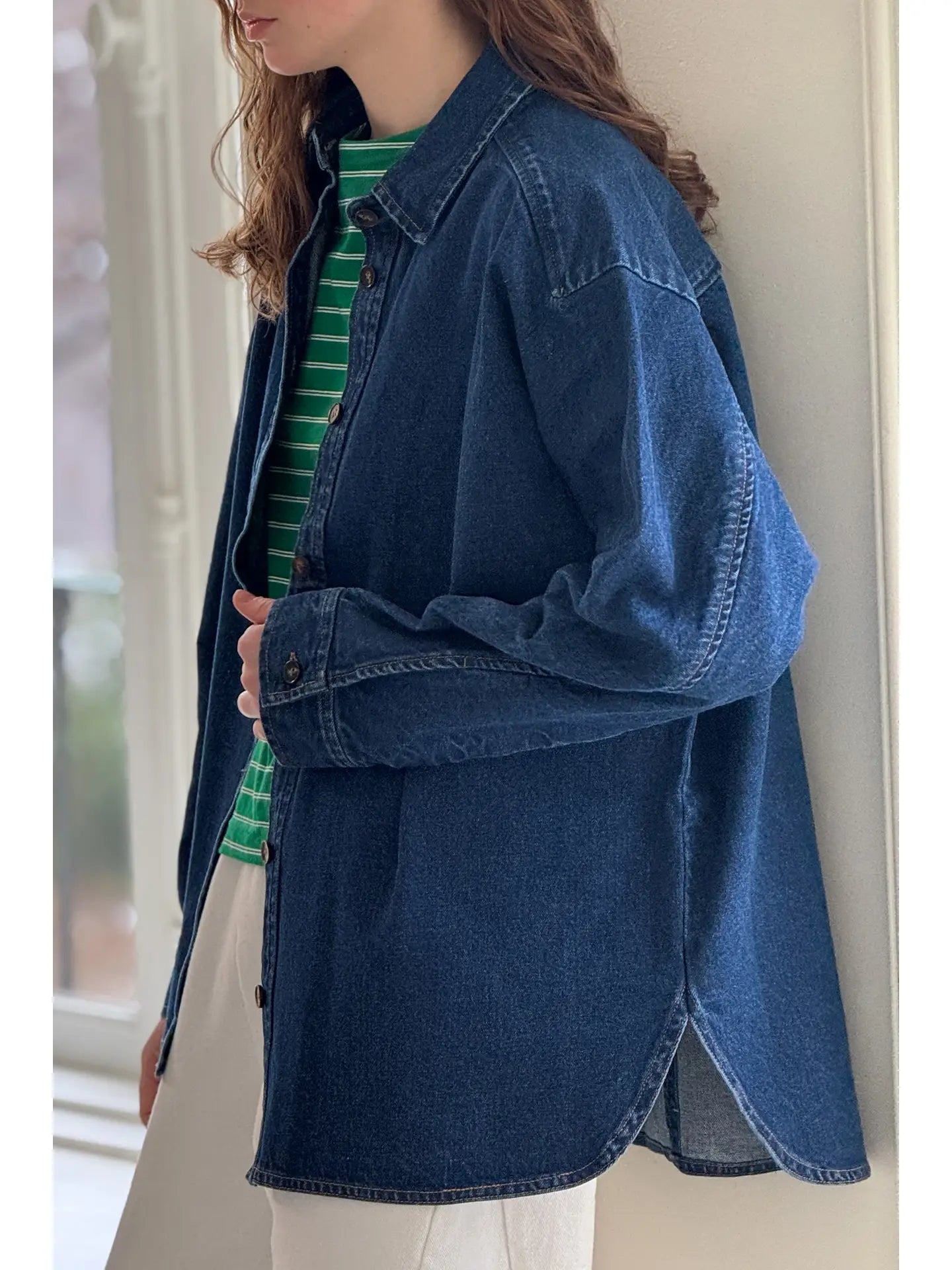 Owen Shirt In Dark Denim