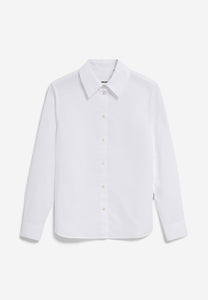 Louilaa Organic Cotton Button Up In White