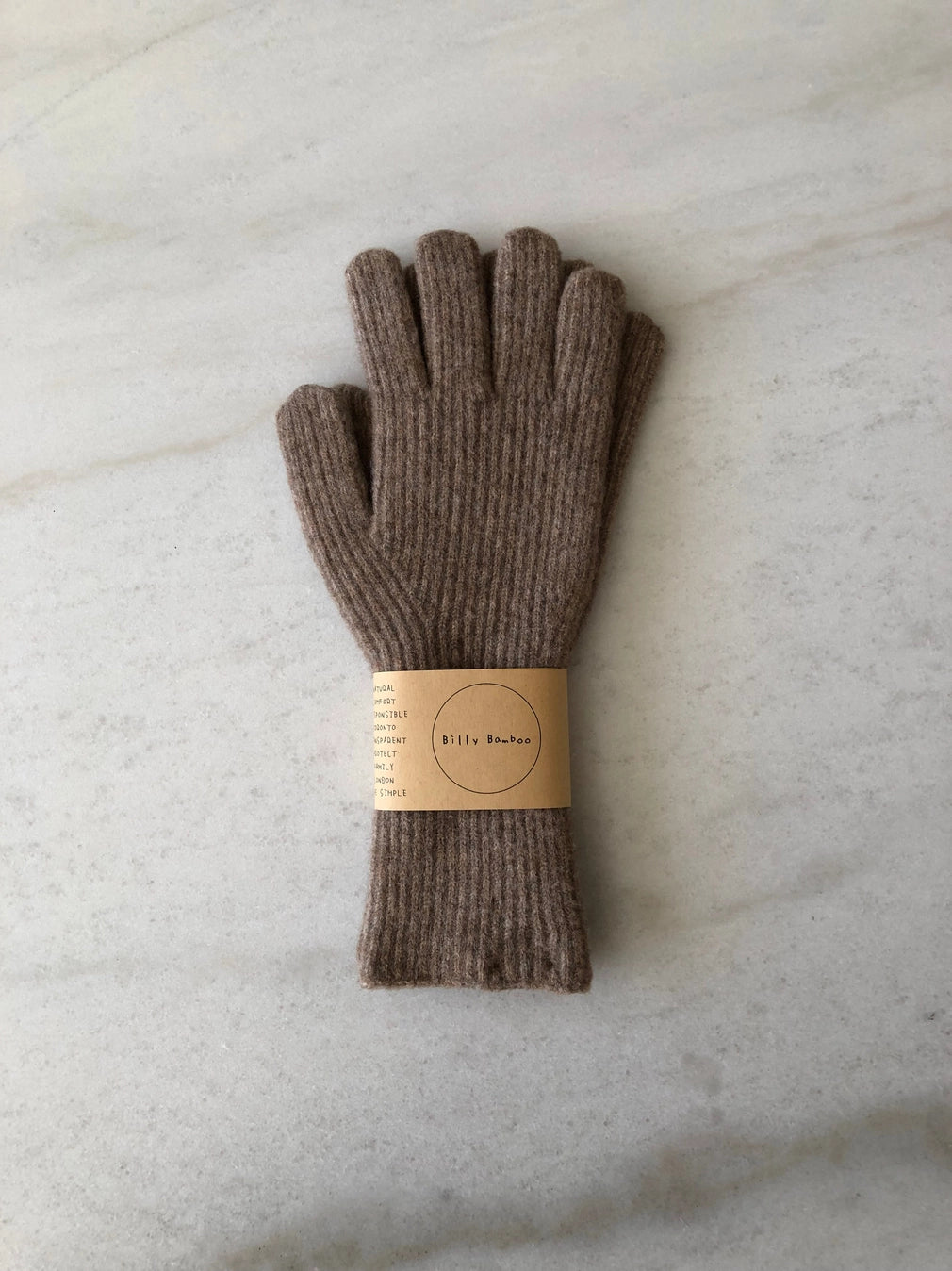 Fuzzy Wool Screen Touch Gloves