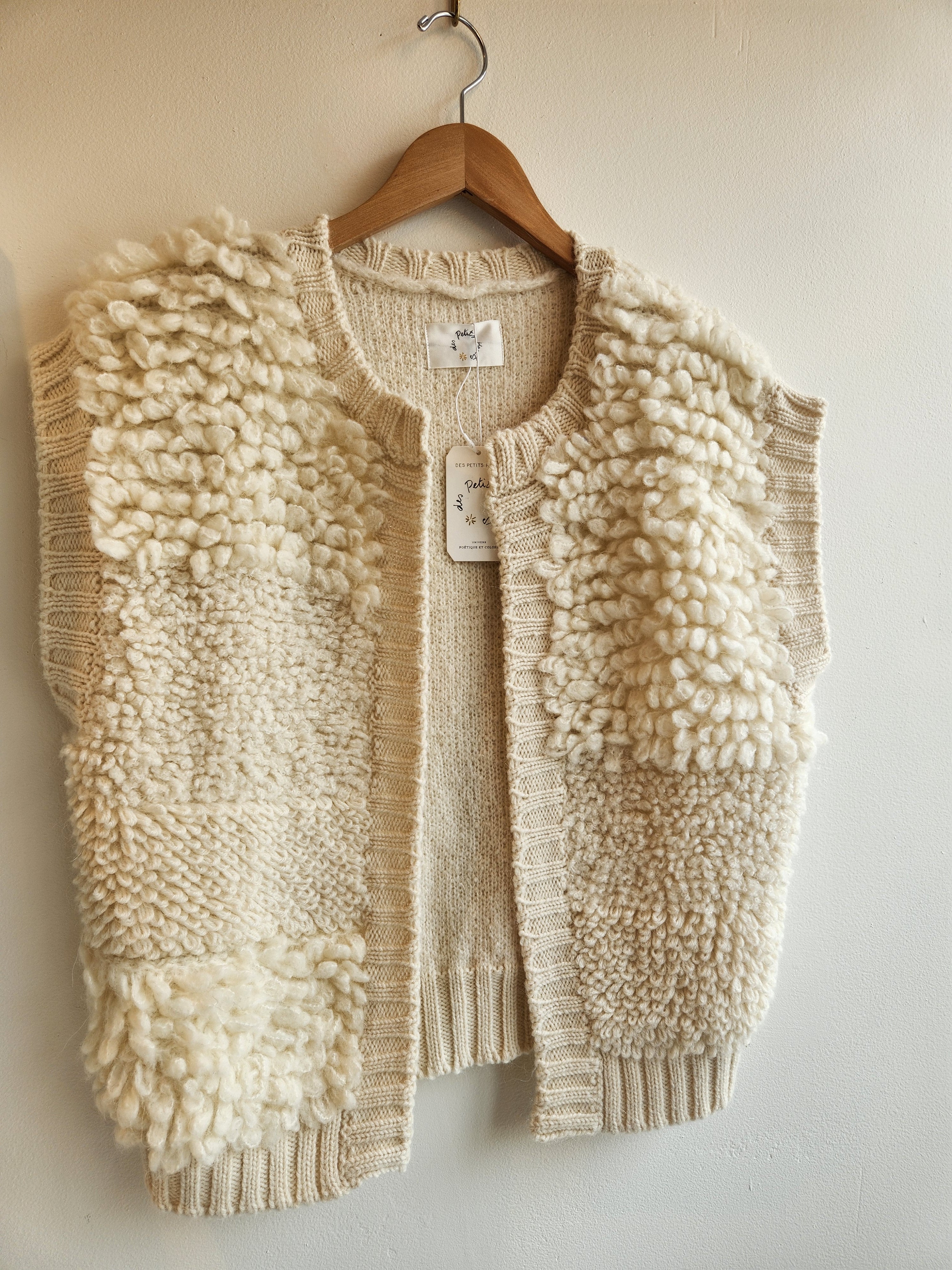 Bongo Vest In Ivory