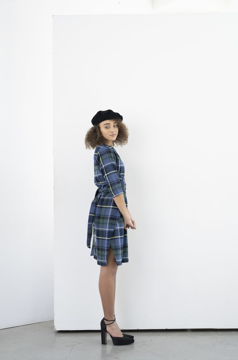 World's End Dress In Thorens Plaid