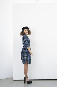 World's End Dress In Thorens Plaid