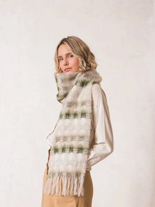 Multicoloured Checkered Scarf