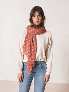 Floral Print Scarf