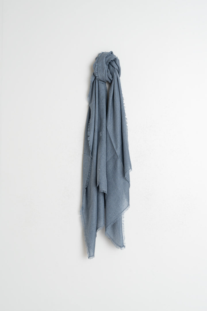 Melange Flared Scarf