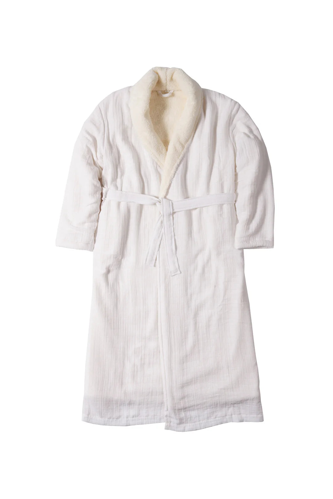Boreal Fleece Robe In White