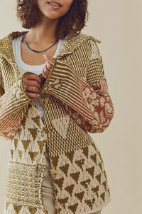 Tate Cardigan in Enchanted Forest