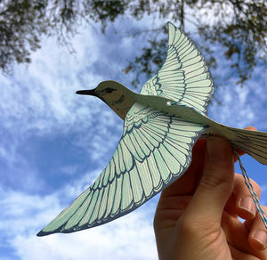 Bluebird Pop-Out Card
