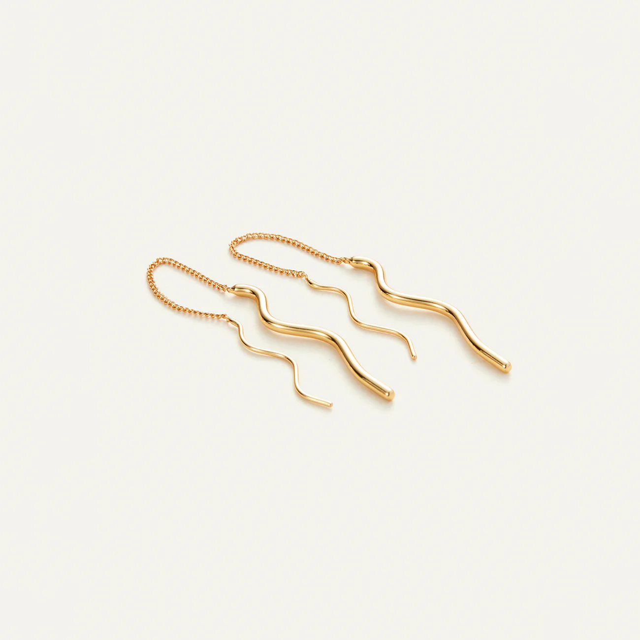 Squiggle Threader Earrings
