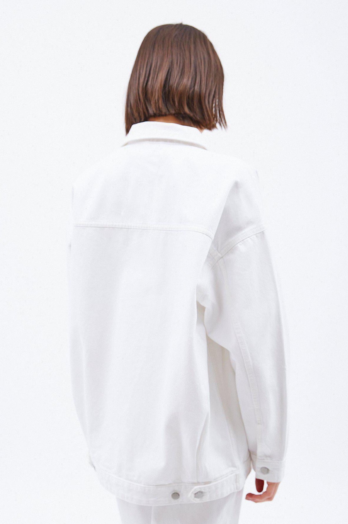 Ina Worker Jacket in White