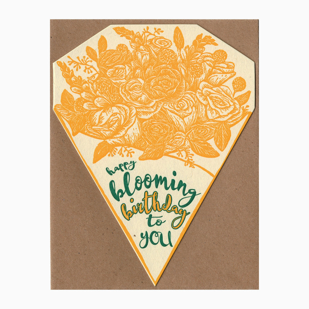 Blooming Birthday Bouquet Card