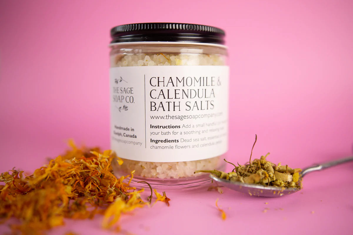 Chamomile & Calendula Bath Salts