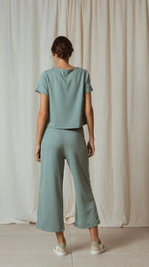 James Turquesa Pants